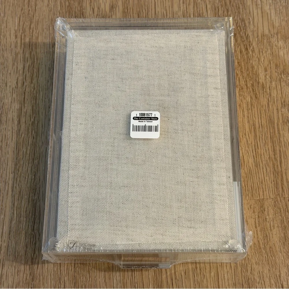 The Container Store 12-Compartment Narrow Luxe Acrylic Jewelry Drawer